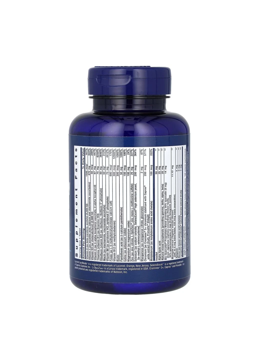 One-Per-Day Multivitamin - 60 tabs (Пошкоджена банка) Life Extension (385921247)