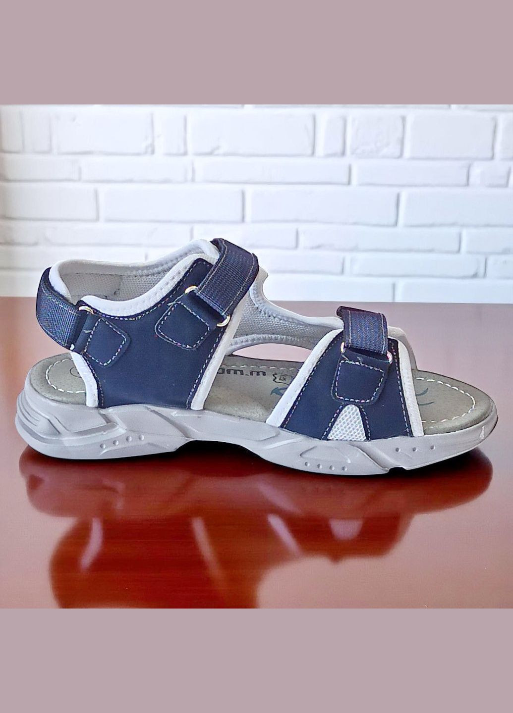 Спортивні відкриті босоніжки текстильні сандалії для хлопчика ТОМ М Tom.M (336147428)