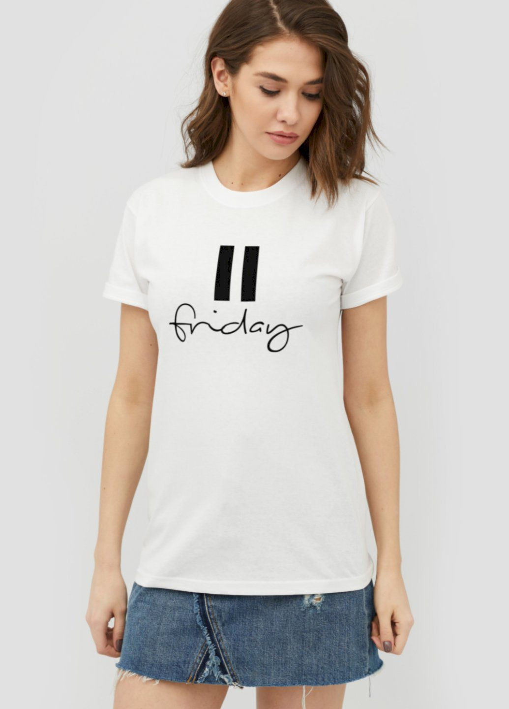 Футболка Boyfriend / дихаючий принт / YAPPI - (252386754)