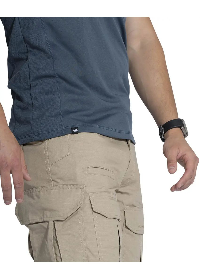 Комбінована футболка bodyshock k2 quick dry t-shirt charcoal blue Pentagon