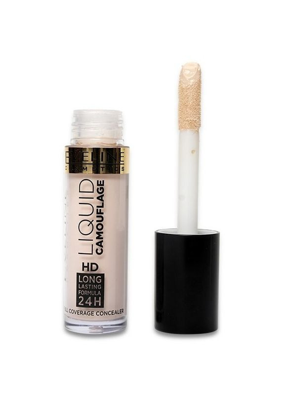Консилер під очі LIQUID CAMOUFLAGE Ivory 5 мл. 06 0709 Eveline Cosmetics (340111196)