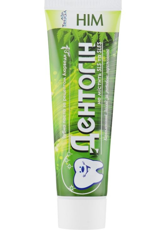 Аюрведична безсульфатна зубна паста "Дентогін НІМ" 100g (643021-31019037) Triuga (368623247)