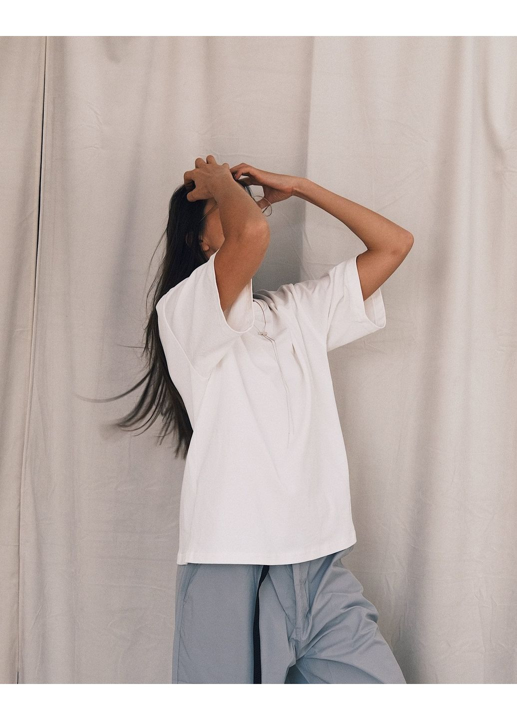 Оверсайз Футболка Українського виробництва 250 г/м² / TATON - (363052605)