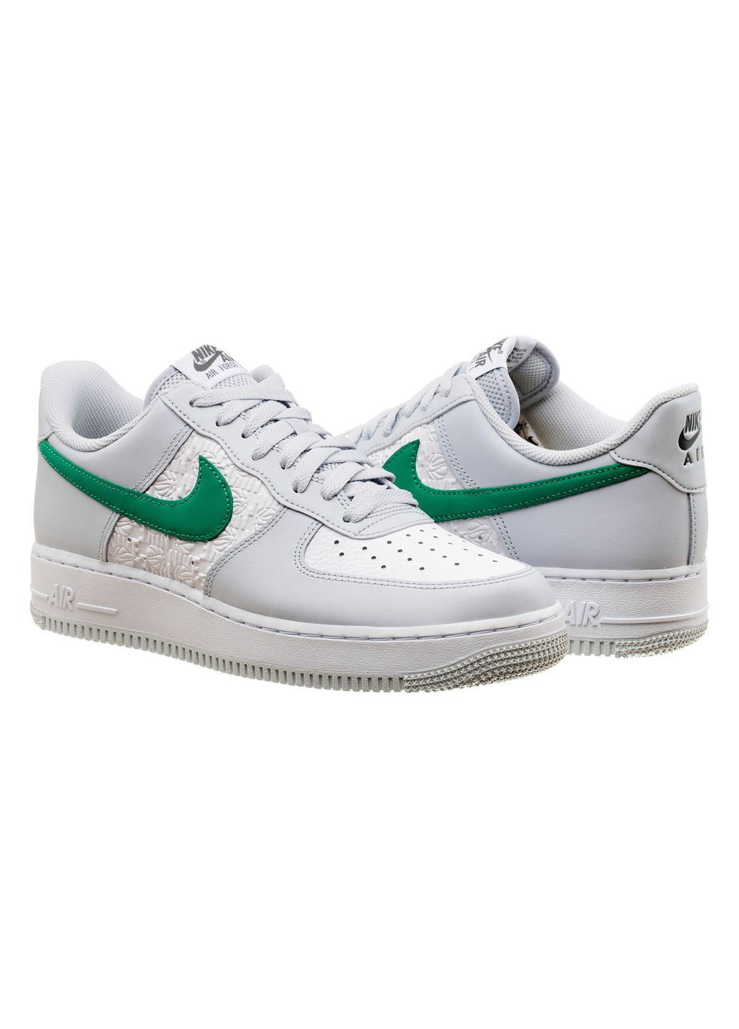 Белые демисезонные кроссовки мужские air force 1 low (fd0667-001) Nike