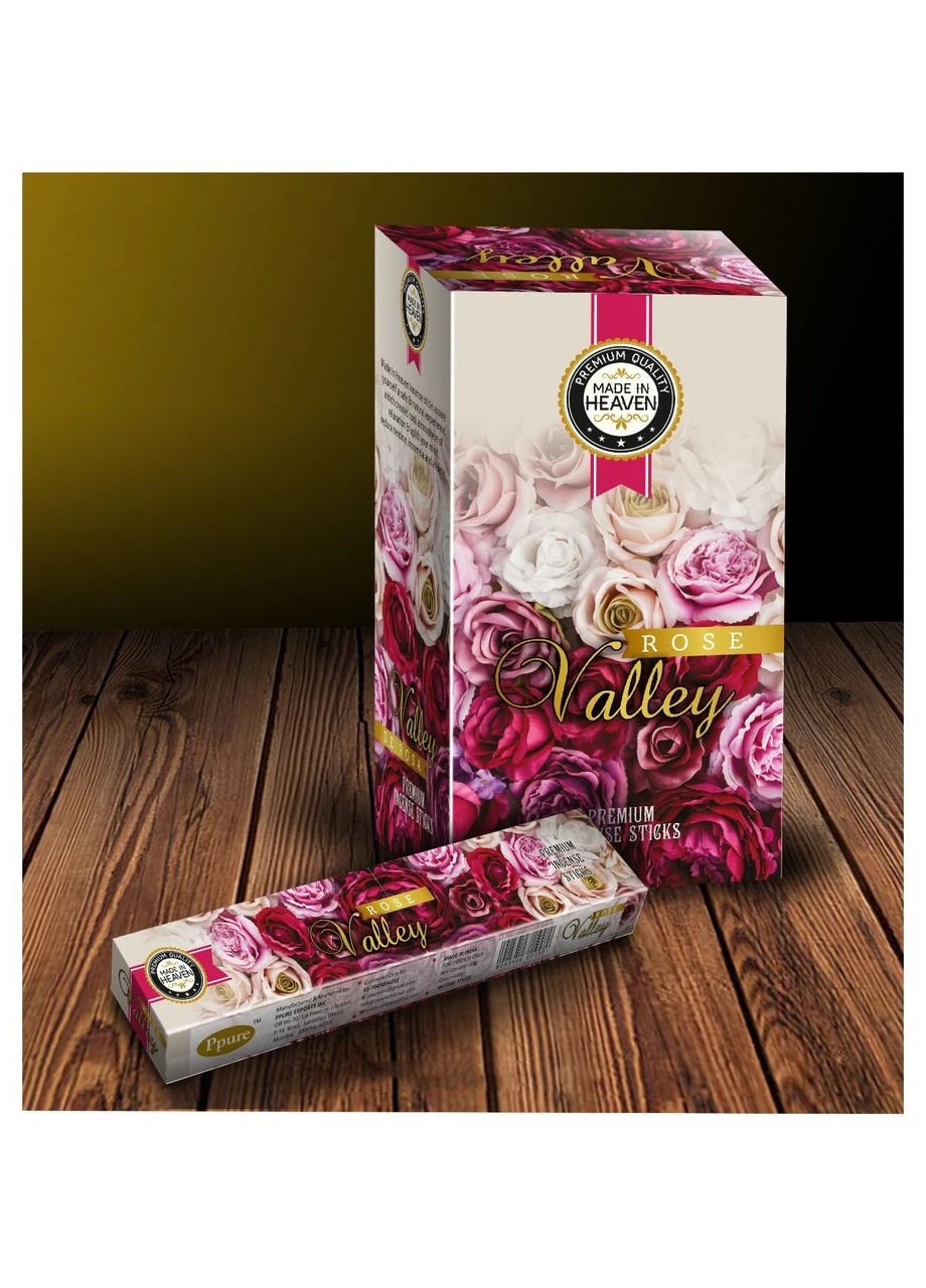 Ароматичні палички Долина троянд Made in Heaven Rose Valley No Brand (400319162)