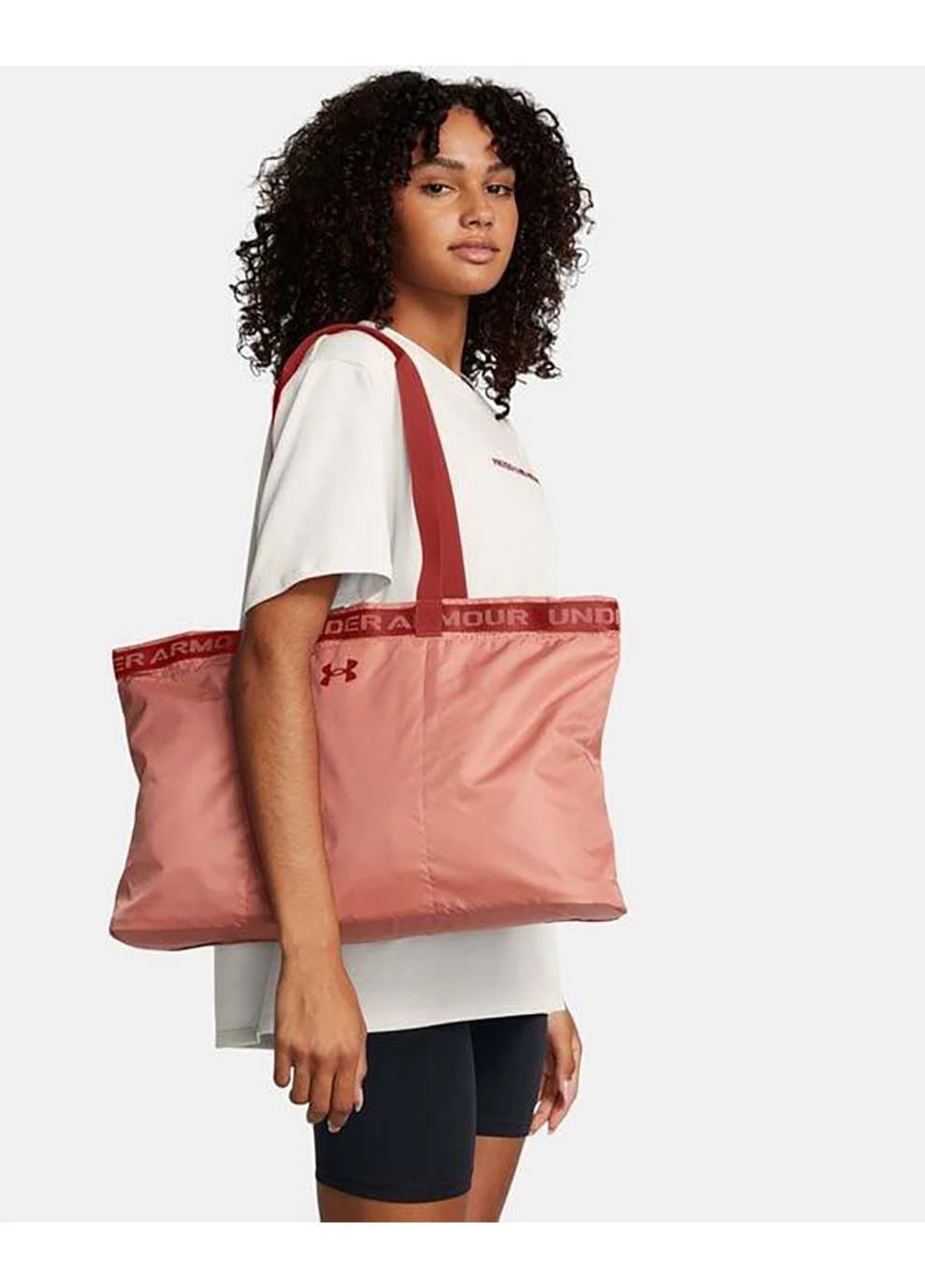 Жіноча Сумка UA Favorite Tote 25L Помаранчевий 49,5 х 26 х 24 см Under Armour (395616963)