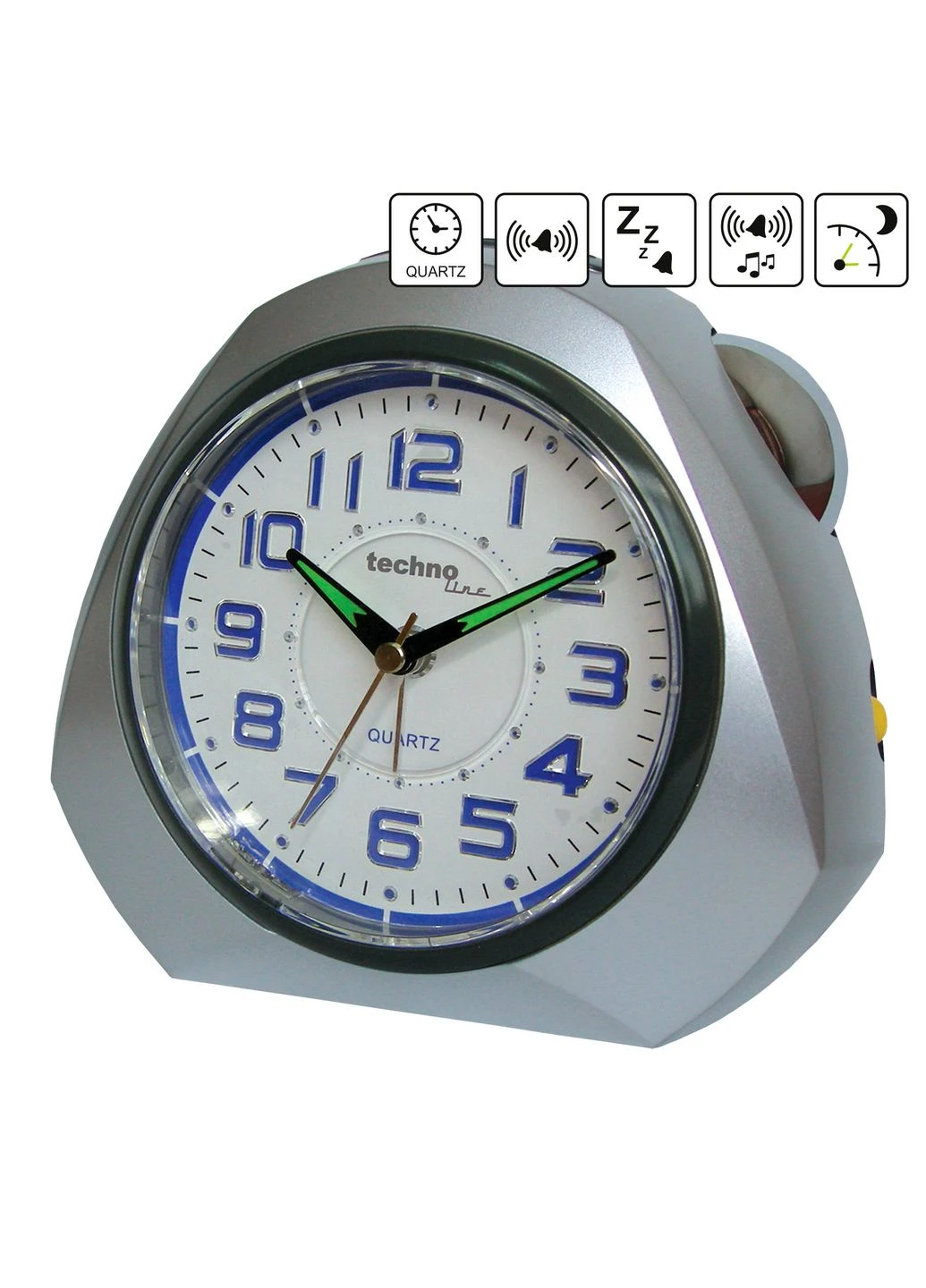 Годинник настільний Modell XXL Silver (Modell XXL silber) Technoline (302367893)