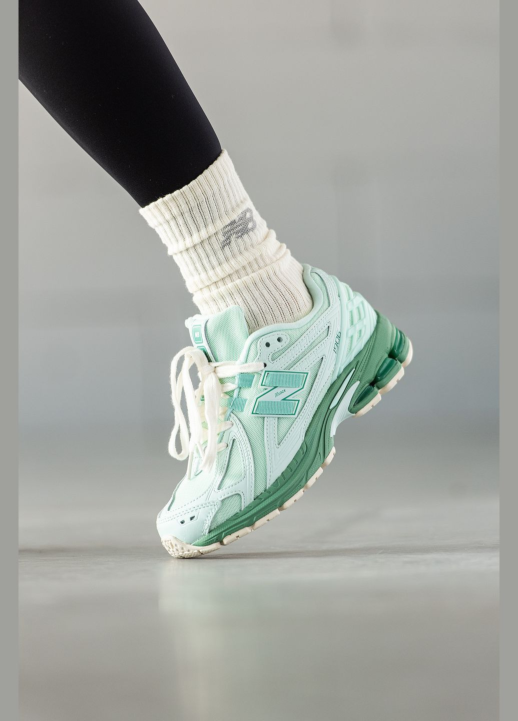 Кроссовки женские New Balance 1906R Mint Green | Нью Баланс 1906 зеленые No Brand зелёные демисезоны (333811303)