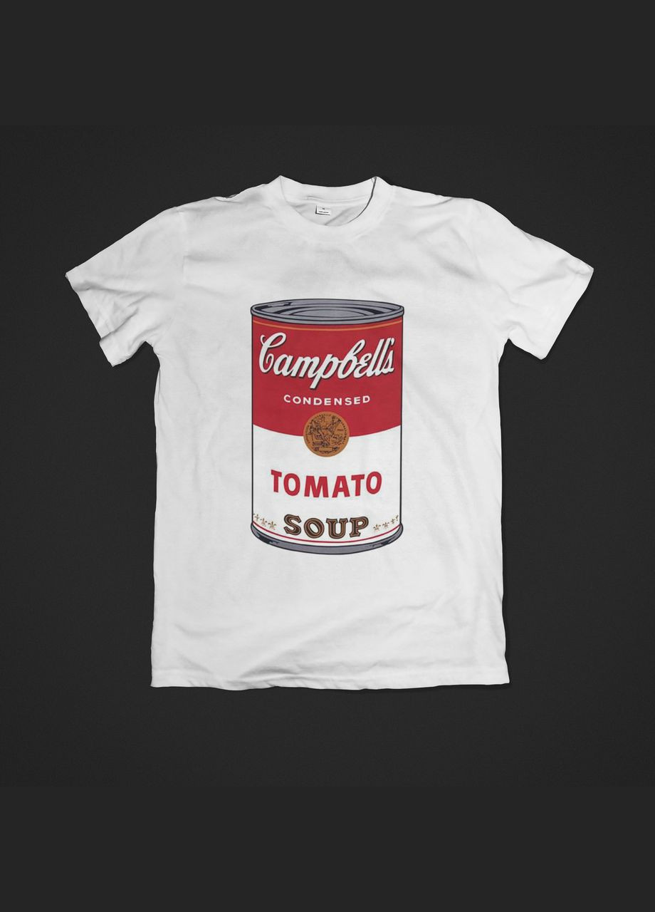 Футболка YOUstyle Andy Warhol Soup 0201 Gildan (279541162)