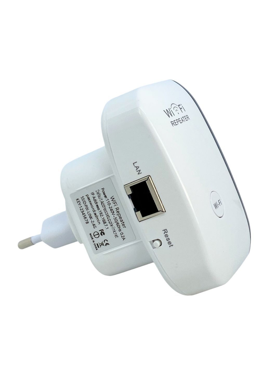 Репитер WiFi Вай фай усилитель сигнала ретранслятор точка доступа к интернету рэпитер repeater No Brand (317434542)