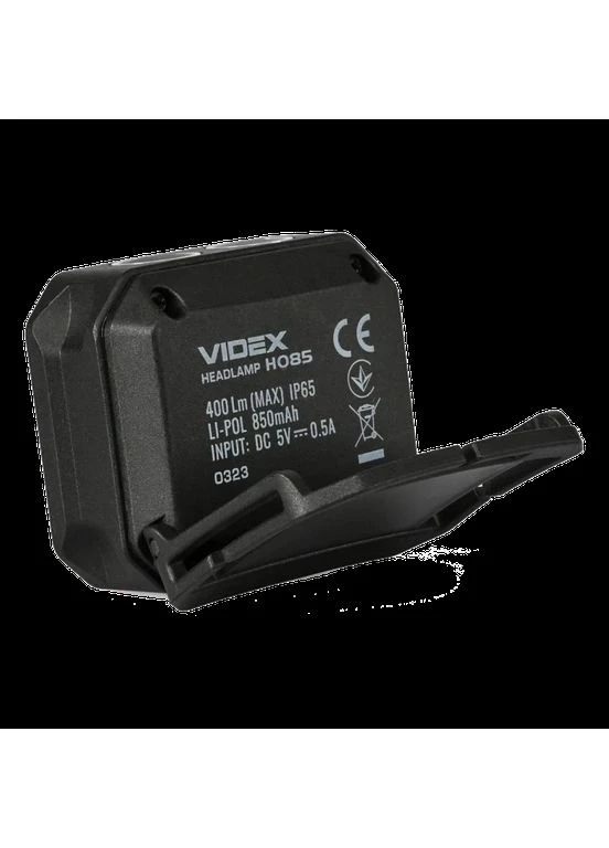 Налобный светодиодный фонарик VLF-H085-OR 400Lm 5000K Videx (389145230)
