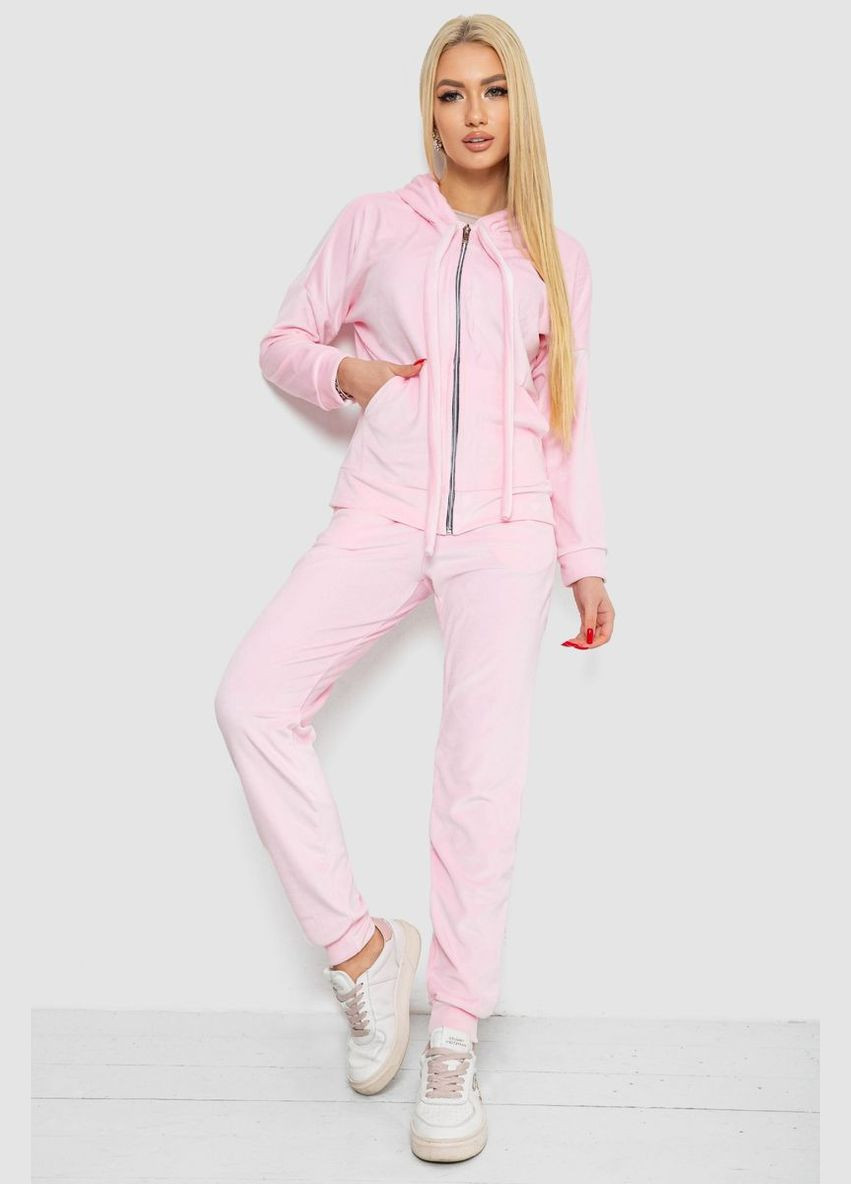 Спортивний костюм жіночий велюровий Ager 177R018 (322125719)