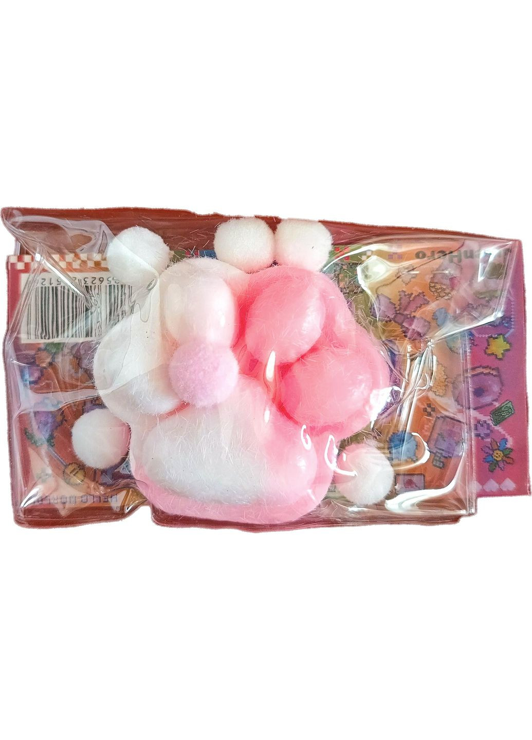 Игрушка антистресс кошачья таба лапка сквиш Pinch Family 16 шт 7 см см силиконовая Разноцветный (GS-236-A-131) No Brand Таба лапка (339066364)