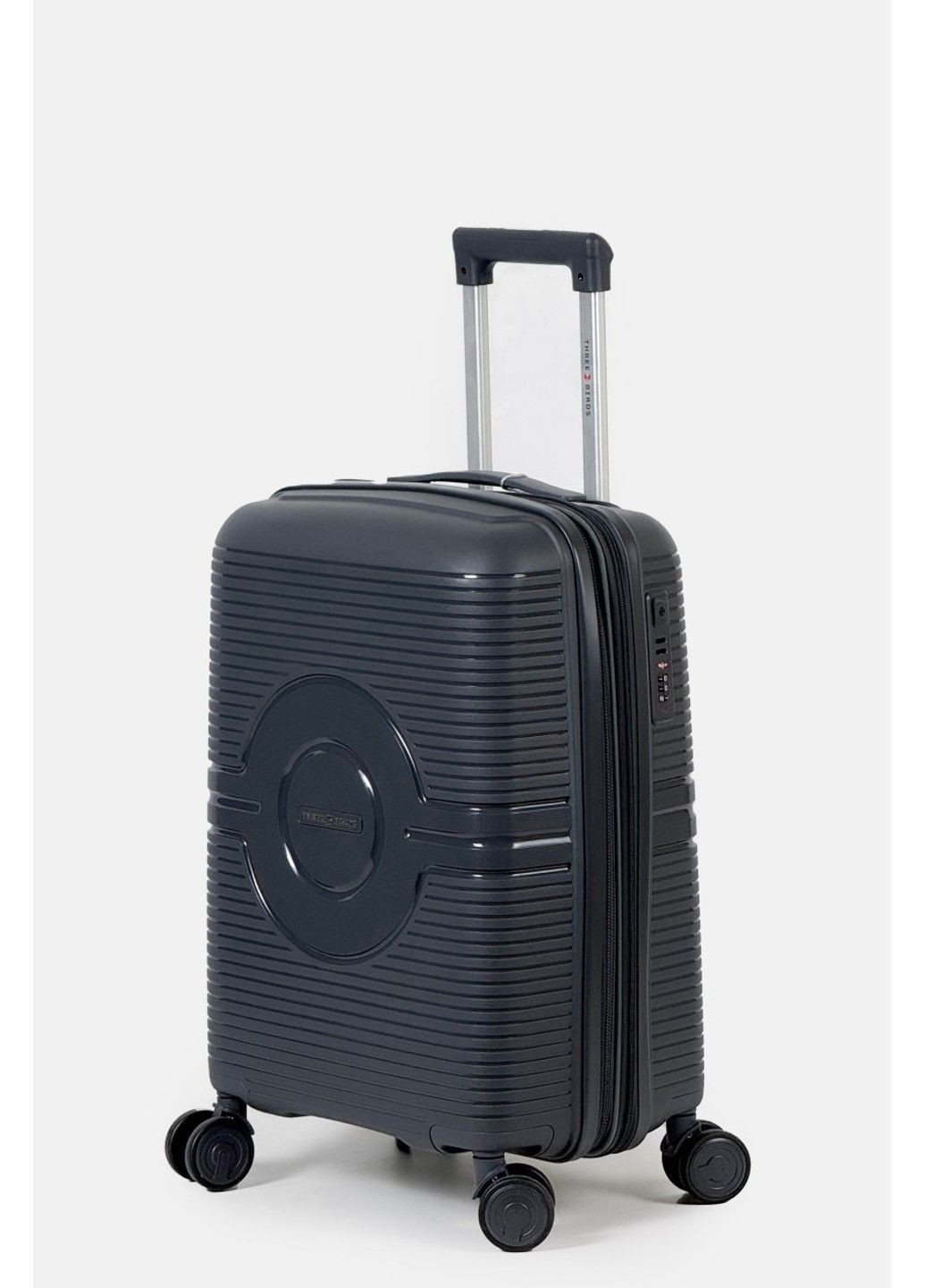 Маленький пластиковый чемодан ручная кладь 2022-28-3DRG Three Birds (370944545)