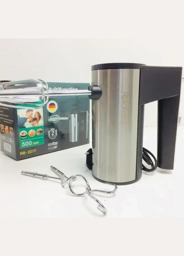 Міксер ручний RB-2217 5 швидкостей 500W Rainberg (323014434)