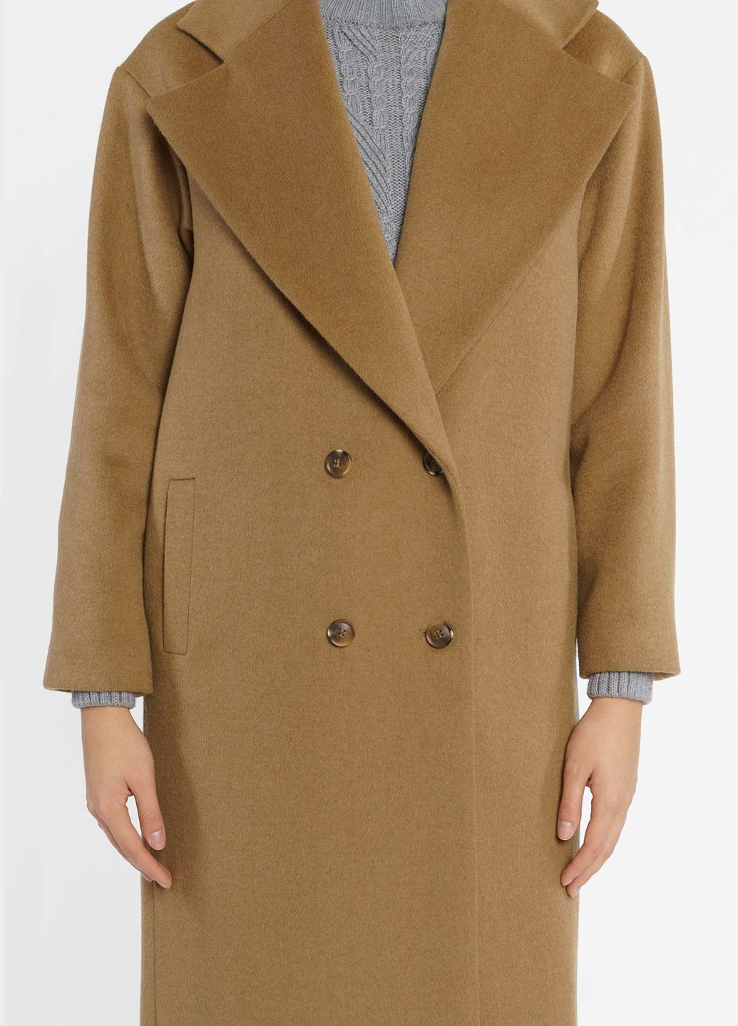 Бежеве зимнє Пальто жіноче бежеве Arber