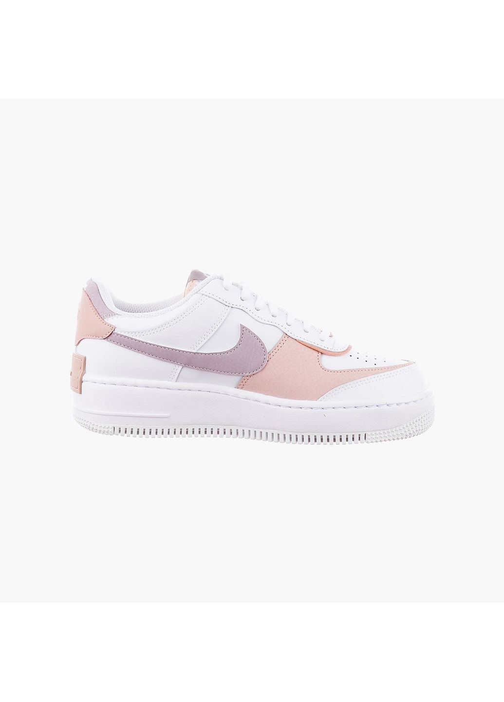 Кросівки жіночі W Air Force 1 Shadow White (CI0919-113) Nike білі демісезони (370780535)