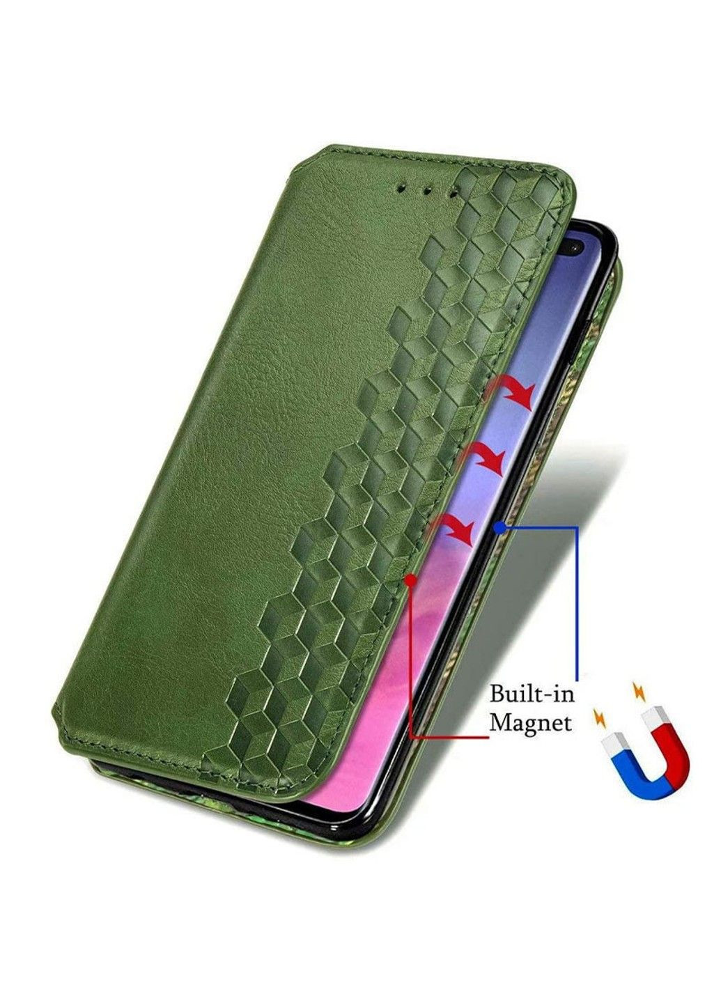 Кожаный чехол книжка Cubic (PU) для Samsung Galaxy M33 5G Getman (295131237)