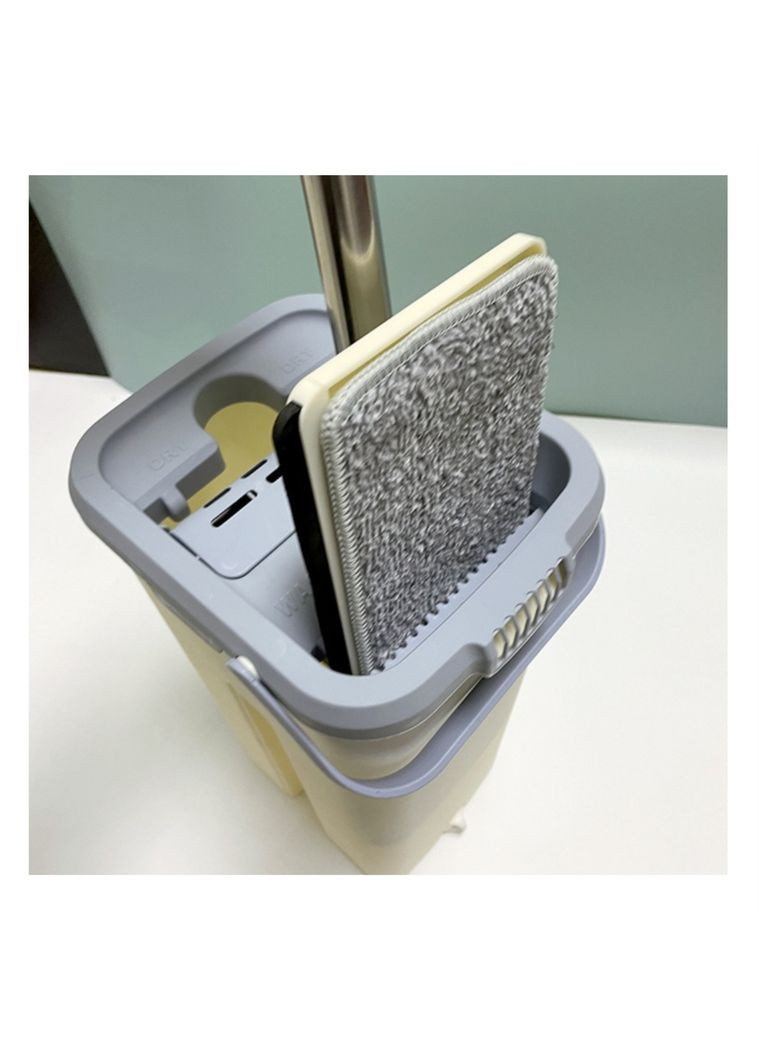 Комплект швабра та відро з автоматичним віджимом Cleaner Mop 4.5л No Brand (362046638)