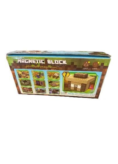 Магнітний конструктор майнкрафт Magnetic Block деталей магнітні кубики конструктори minecraft No Brand 78 (372004531)