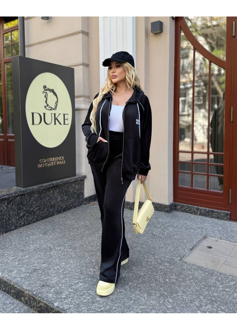 Женский стильный костюм из турецкого велюра • брюки палаццо, премиальное качество • замеры в описании DK/DL Мода без кордонів (362188954)