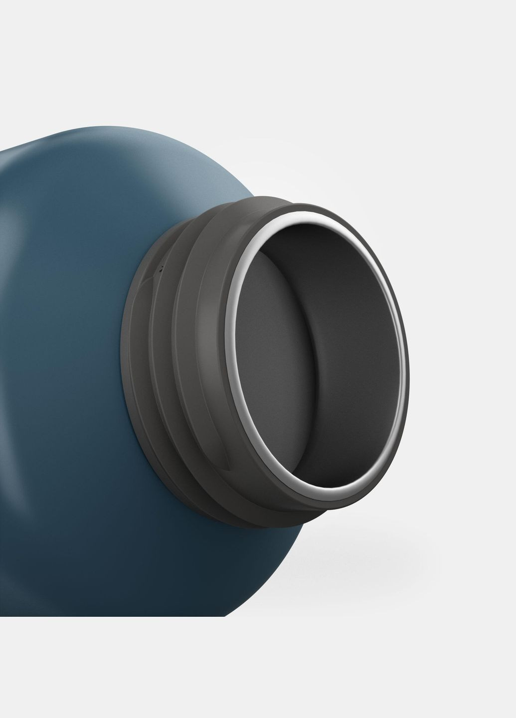 Алюминиевая Фляга для Туризма/Походов 600мл с Крышкой и Соломинкой Синий Quechua (342967060)