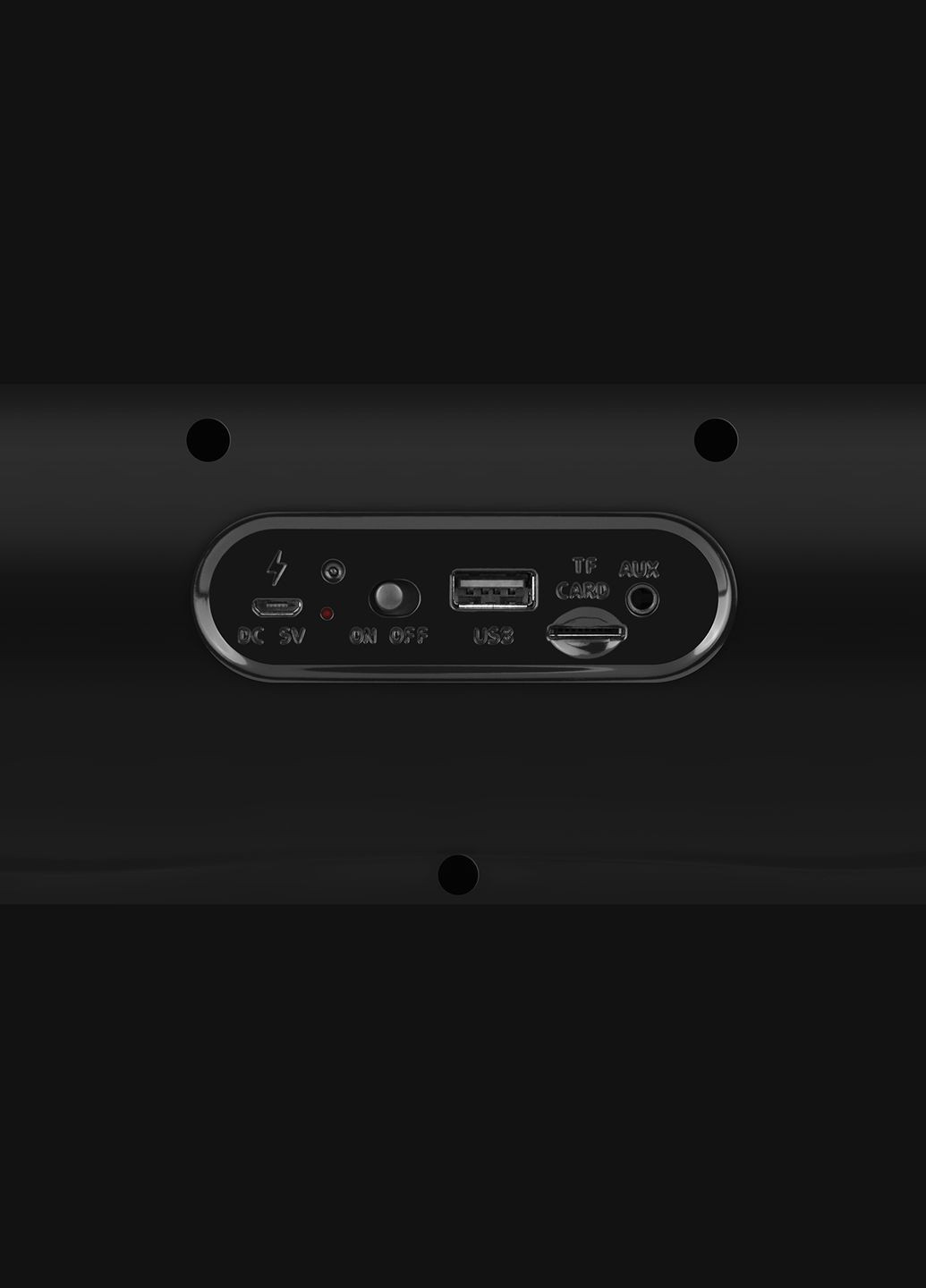 Колонка X-713 Black (12Вт, Bluetooth, FM, USB, microSD, AUX, 1800mA) Real-El (333824432)