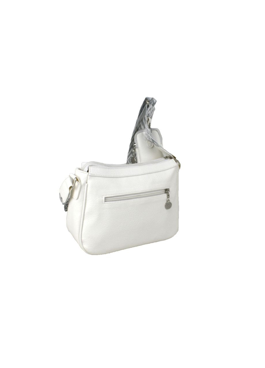 Жіноча сумка крос-боді 688217 біла Voila (288539368)