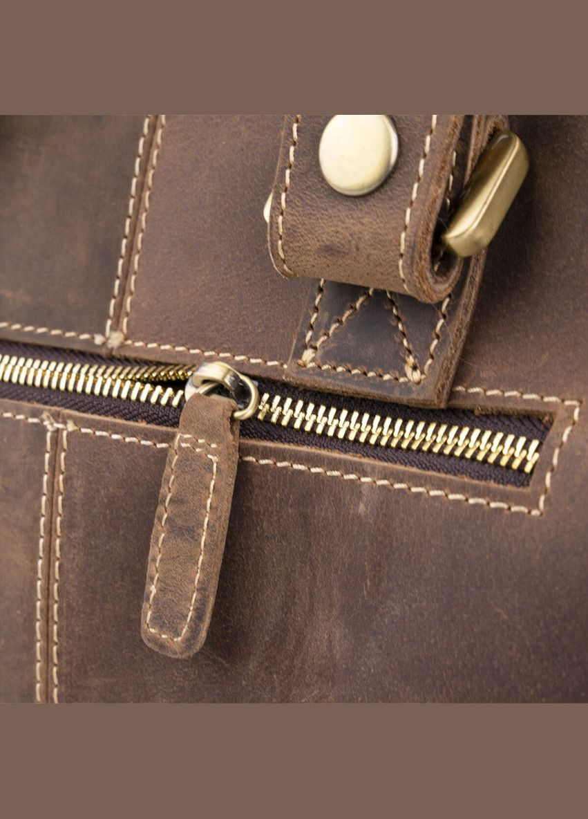 Сумка чоловіча через плече шкіряна багато 14881 Vintage (302008741)