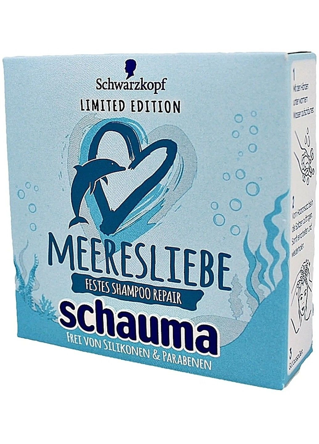 Твердий шампунь Schauma Meeresliebe 60гр Schwarzkopf (294092562)