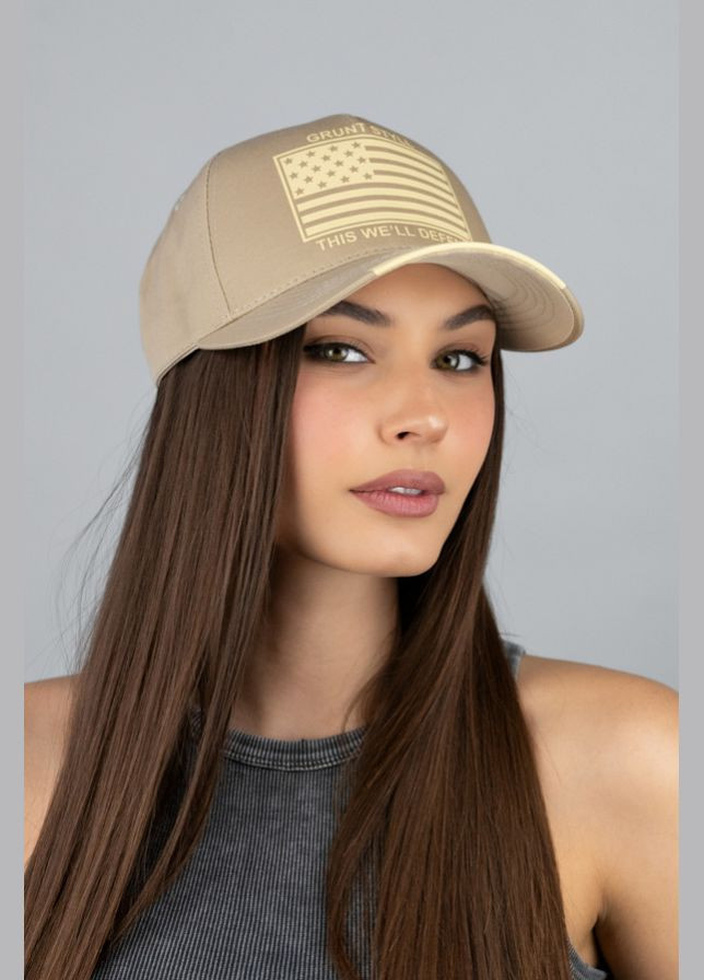 Женская бейсболка "American Flag Roll" Braxton (323436636)