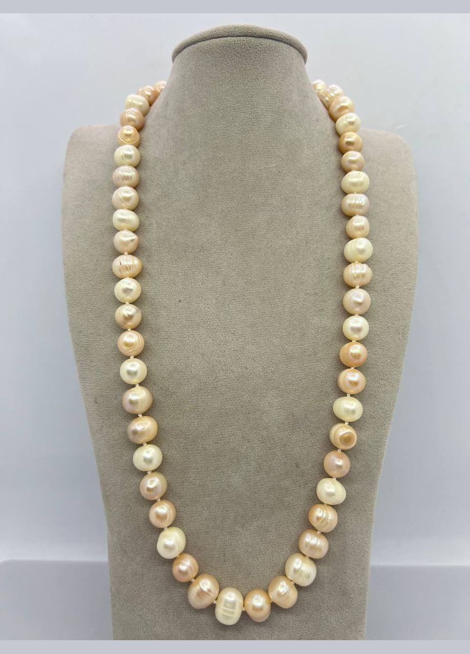 Бусы жемчуг микс 9-10 мм 56 см No Brand (300800578)