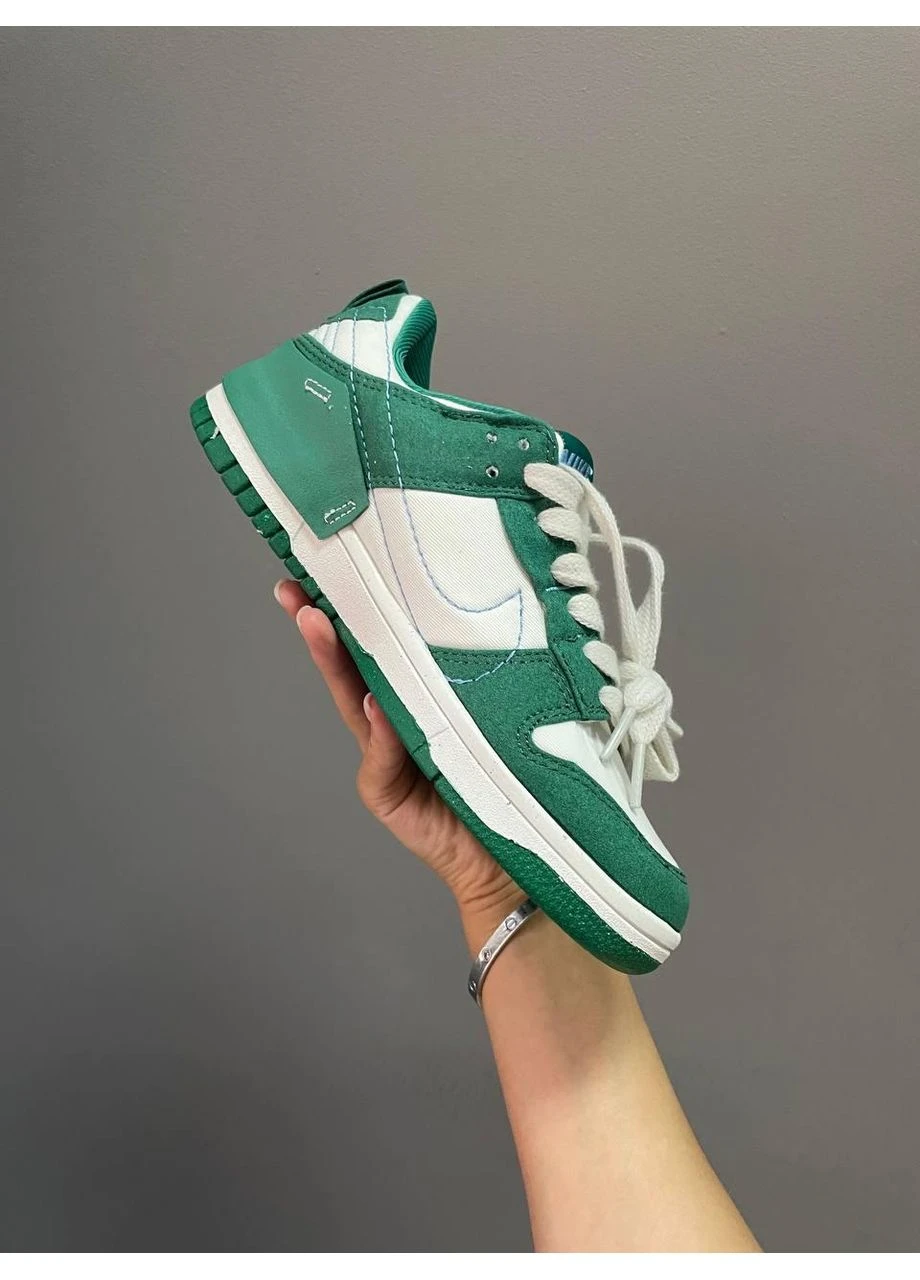 Цветные летние кроссовки nike sb dunk low malachite найк сб данк No Brand