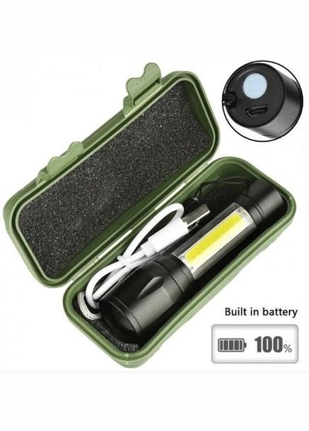 Аккумуляторный ручной фонарик BL-511 COB в кейсе (1756375766) Bailong (326811487)