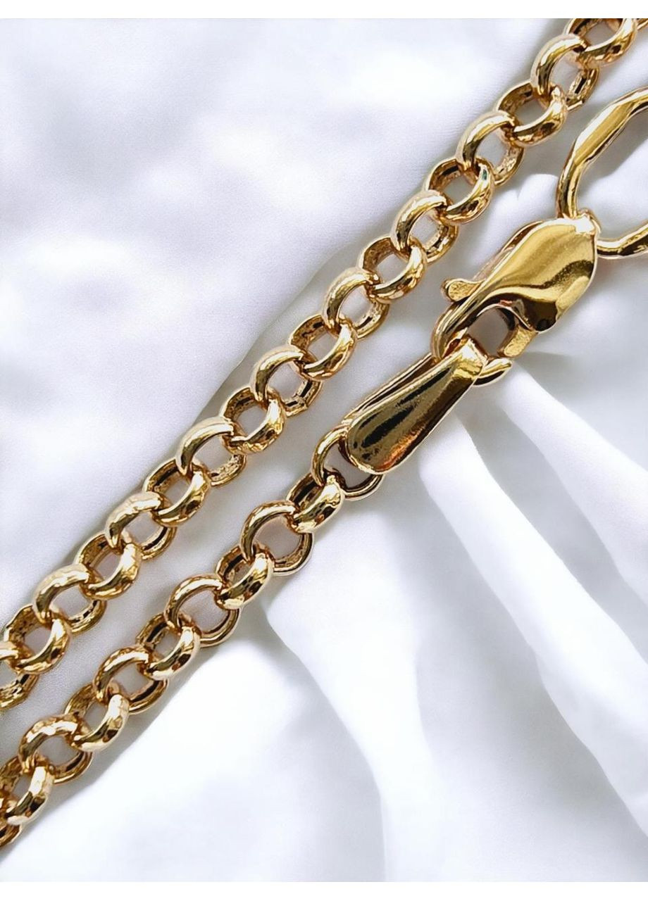 Золотая цепочка «Якорь» ЛЮФ (50см) 1320 No Brand (356452435)