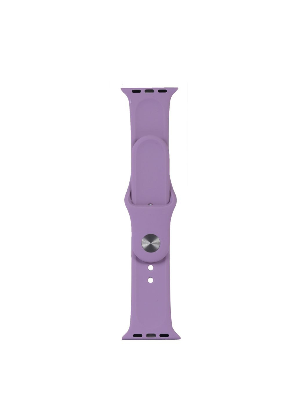 Ремешок Silicone Apple Watch 38/40/41 мм Light Purple Smart Watch (297454138)