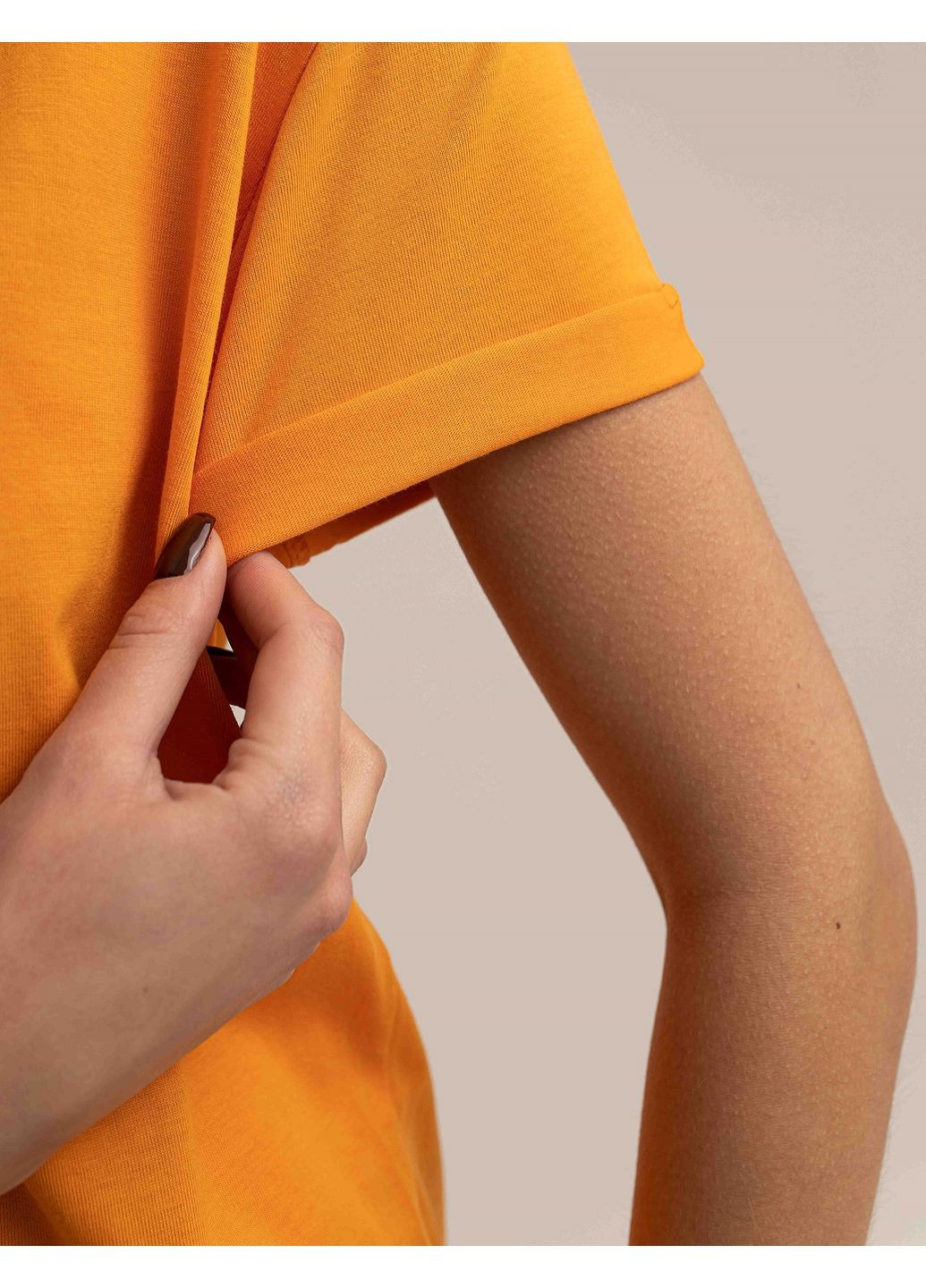 Женская футболка коттон c подшитым рукавом (001140PBELS) Casual Trend №114Р - (358935160)