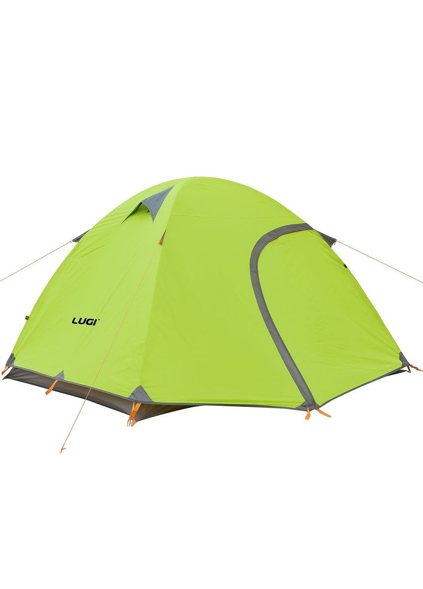 Намет 3 х місний 210×180×135 (см) кемпінговий туристичний для риболовлі, відпочинку на природі, пляжу Салатовий LU-018 LUGI (370800944)