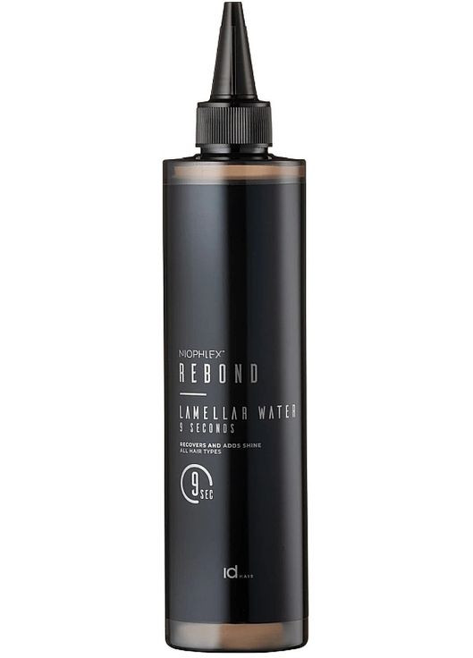 Ламелярна вода для швидкої інтенсивної реконструкції Niophlex Rebond Lamellar Water 9 sec 300ml (1360843-18109050) idHair (368631684)