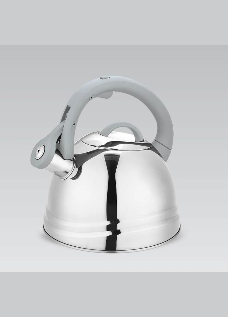 Чайник нержавеющий Basic 2.5 л MR1304 (MR-1304) для всех видов плит. Maestro (316632304)