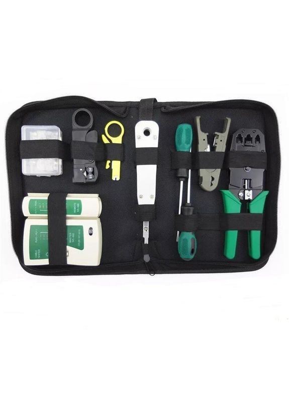 Набір інструментів для монтажу витої пари R11 (8 інструментів) (100077) Mhz (321960317)