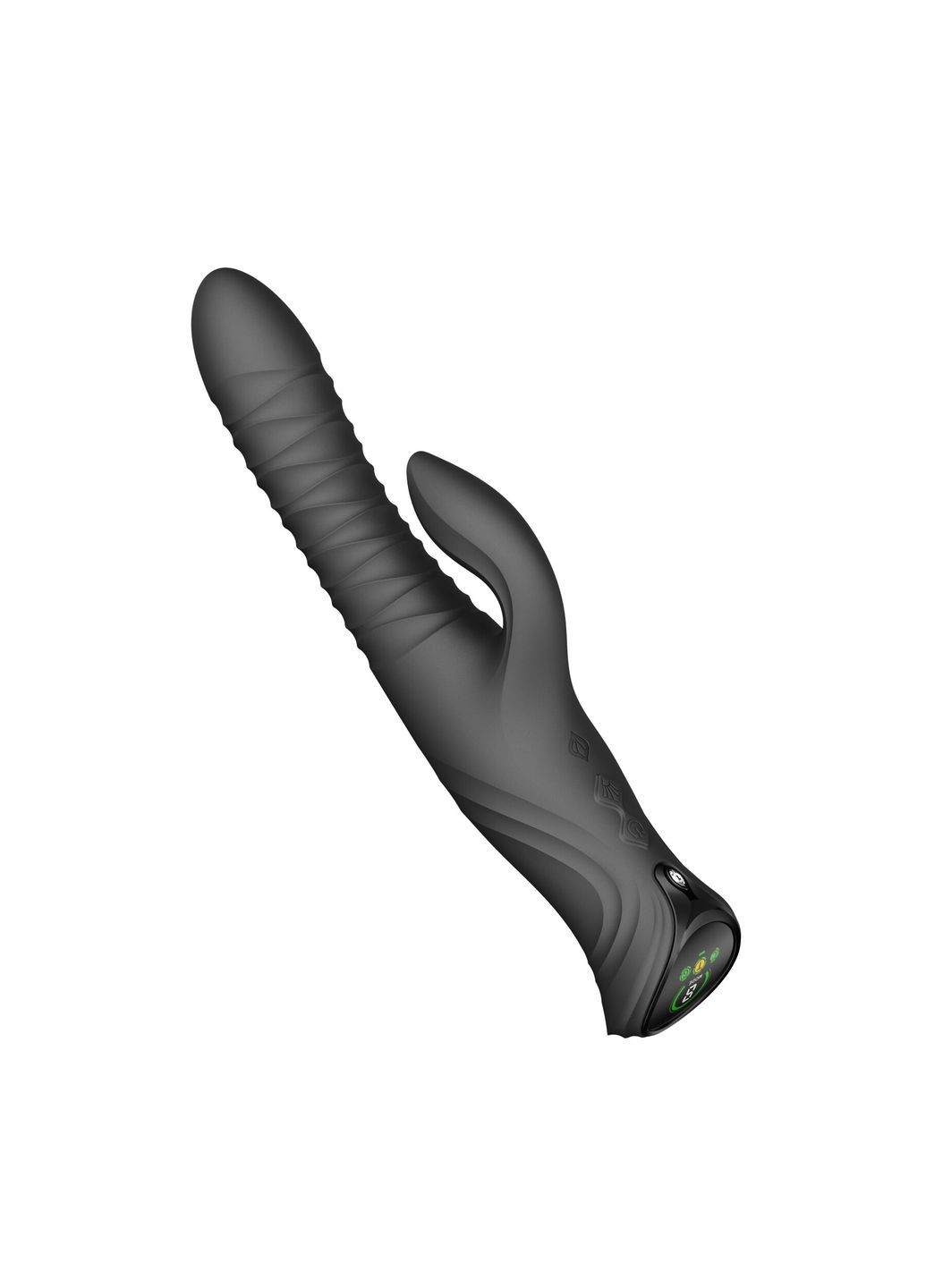 Пульсатор-кролик з вібрацією Mose 2 Obsidian Black - CherryLove Zalo (366962534)