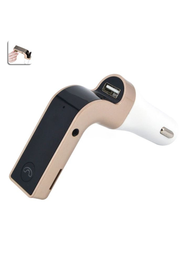 FM Модулятор Bluetooth G7 в машину трансмітер з дисплеєм No Brand (354226884)