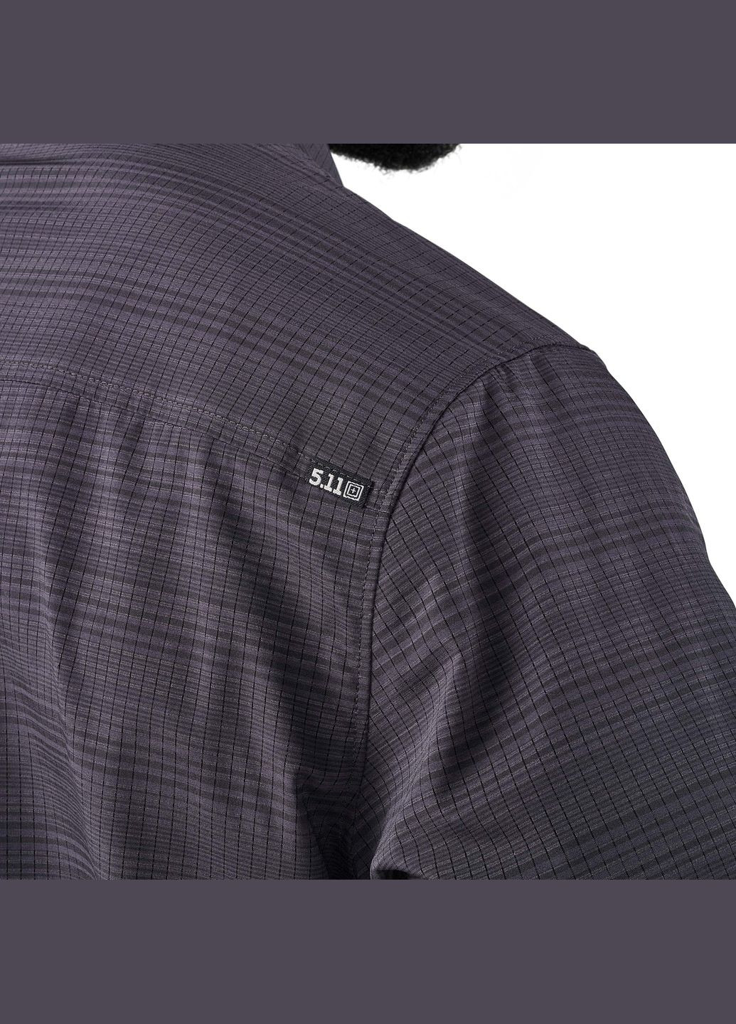 Сорочка тактична Ellis Short Sleeve Shirt Volcanic 5.11 Tactical (331643116)