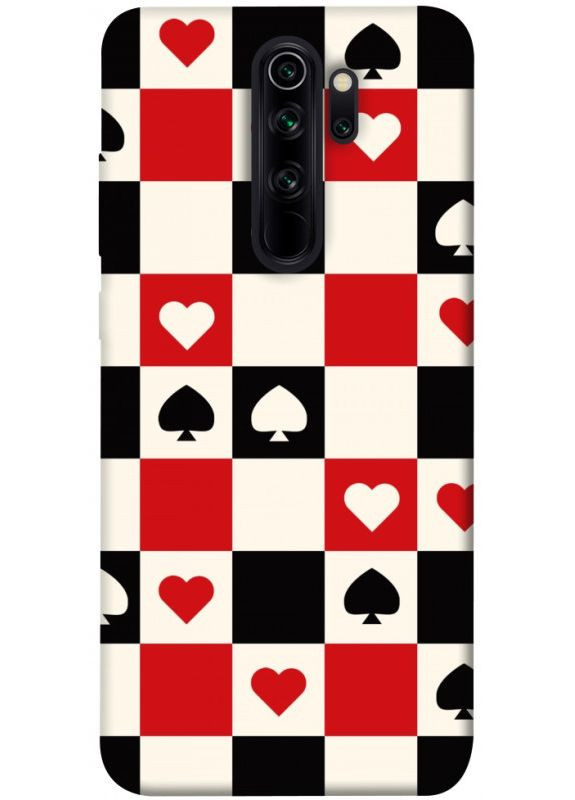 Чохол з принтом для Xiaomi Redmi Note 8 Pro / для Ксяомі, сяомі, ксіомі редмі ноте 8 про Card Grid No Brand (338615581)