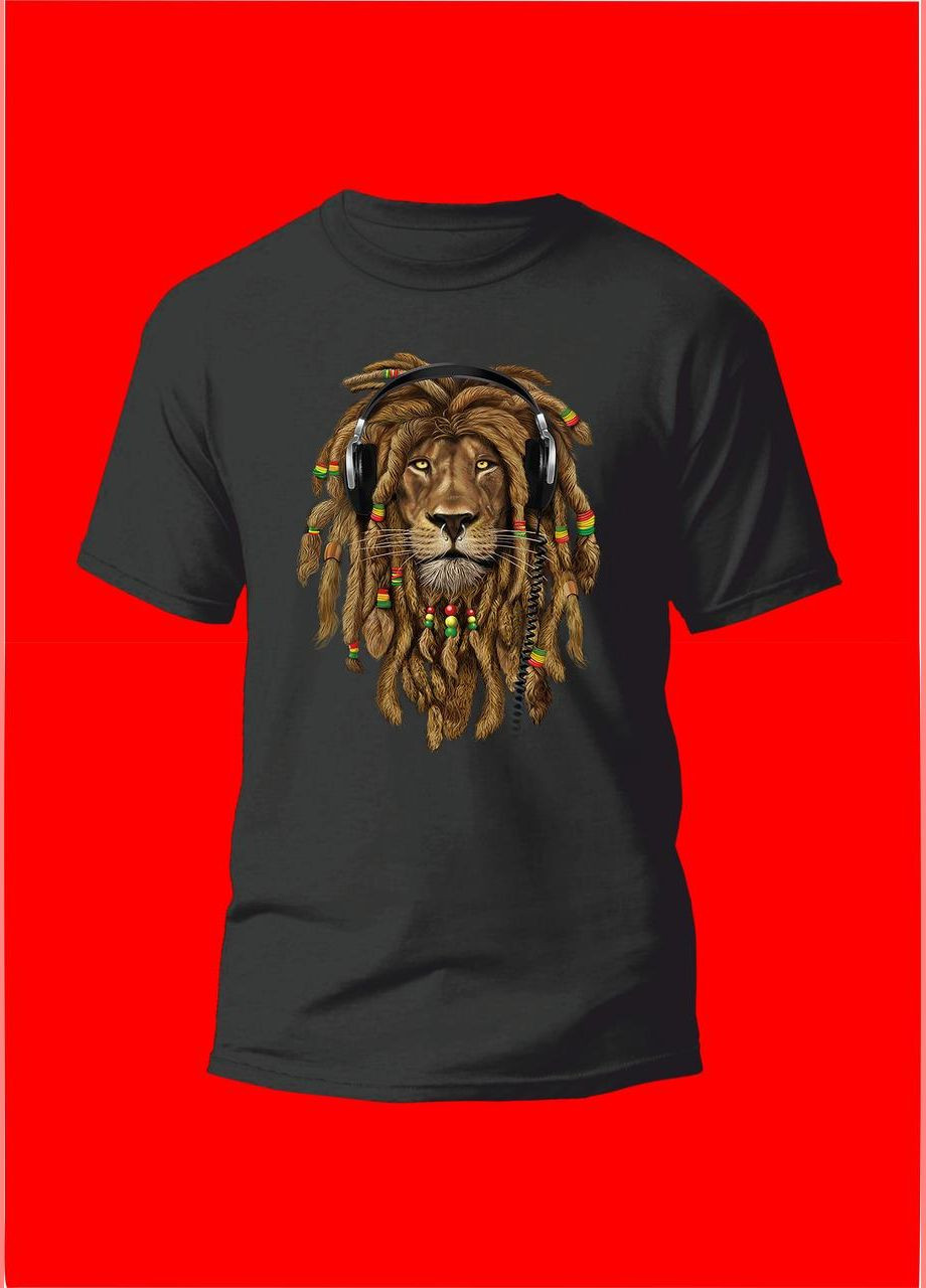 Футболка YOUstyle Rasta Lion style 1124 Gildan (279540430)