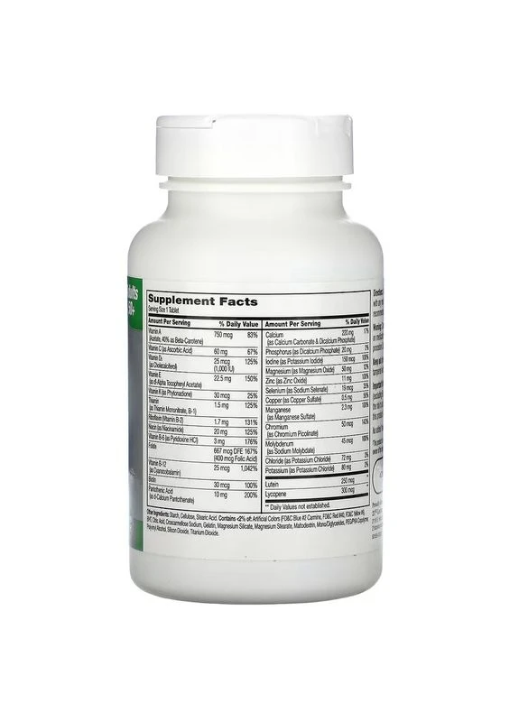 Мультивитамины и мультиминералы для взрослых 50+, Sentry Senior, Multivitamin & Multimineral Supplement, Adults 50+,, 125 21st Century (391418834)