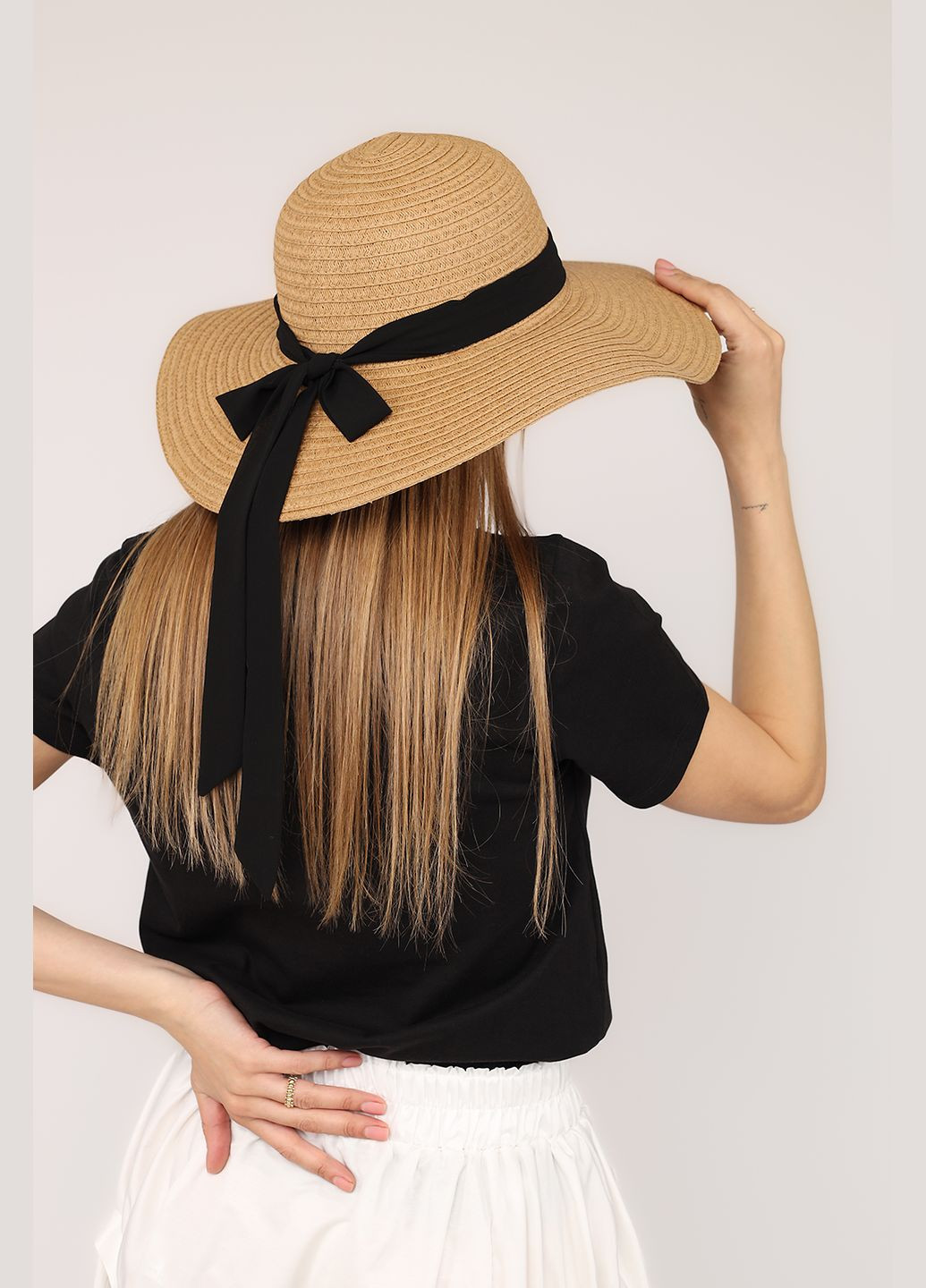 Шляпа женская цвет бежевый ЦБ-00268236 Yuki (329033919)