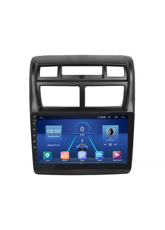 Штатная магнитола 9" для Kia Sportage II Рестайлинг 2008-2010 6/128Gb 4G Wi-Fi GPS Top Киа 5 шт. Lesko (336201990)