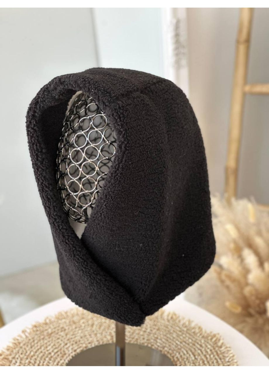 Женский капор Тедди с подкладкой на флисе. Стильный Каппор Тедди на магнитных пуговицах No Brand (362917490)